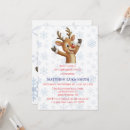 Search for reindeer birthday invitations Festive