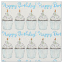 Search for birthday fabric Blue