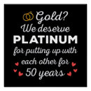 Search for 50th anniversary posters Gold