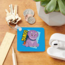 Search for dinosaurs square key rings Triceratops