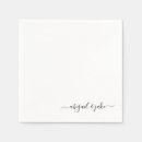 Search for wedding napkins Script