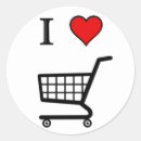 Search for shopaholic stickers Retail therapy