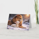 Search for lion and lamb christmas cards Peace on earth