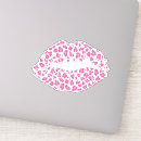Search for lip pattern stickers For her