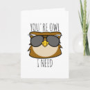 Search for owl puns seasonal cards Punny