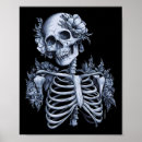 Search for hipster skull posters Black