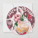 Search for funny pig birthday cards Piggy