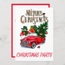 Search for vintage snowman invitations Red