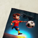 Search for soccer beach towels Cartoon