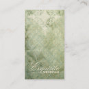 Search for exquisite business cards Vintage