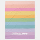 Search for pastel rainbow blankets Stripes