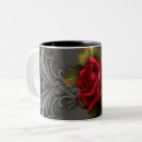 Search for red rose mugs Vintage