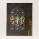 Search for stained glass windows puzzles Cathedral