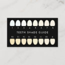 Search for whitening business cards White teeth