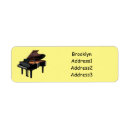 Search for piano return address labels Pianist