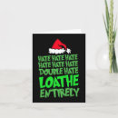 Search for hate christmas cards Fun