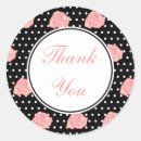 Search for polka dot wedding stickers Vintage