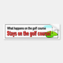 Search for courses bumper stickers Sports
