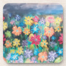 Search for contrast coasters Flowers