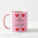 Search for pink heart shape mugs Red