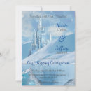 Search for snow princess invitations Castle