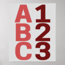 Search for abc 123 posters Letters
