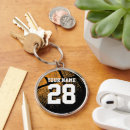 Search for basketball jersey key rings Player