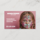 Search for cute girly business cards Makeup