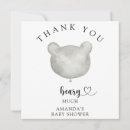 Search for beary much thank you cards Woodland