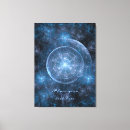 Search for astrology canvas prints Blue