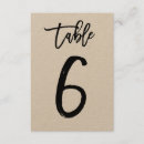 Search for chic table cards Rustic