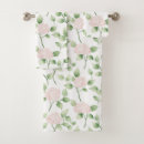 Search for pretty green bath towels Leaves