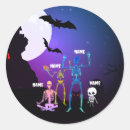 Search for skeleton family stickers Halloween