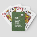 Search for golf ball playing cards Golfer