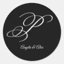 Search for monogram letter p stickers Elegant