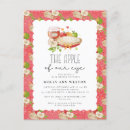 Search for apple baby shower invitations Rustic