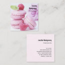 Search for macaron business cards Macaroon