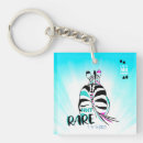 Search for rare key rings Zebra