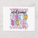 Search for welcome back postcards Student