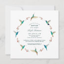 Search for hummingbird invitations Blue