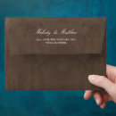 Search for textured envelopes Brown
