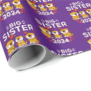 Search for big sister wrapping paper For her