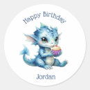 Search for blue dragon stickers Whimsical