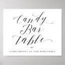 Search for candies and posters Black and white