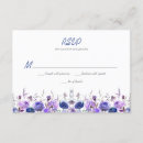 Search for purple lavender navy blue invitations Floral