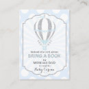 Search for blue hot air balloon invitations Twins