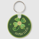 Search for 4 leaf clover key rings Irish