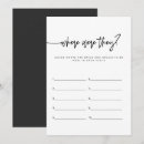 Search for where invitations Where were they