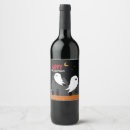 Search for halloween wedding wine labels White