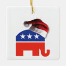 Search for elephant in santa hat christmas tree decorations Xmas